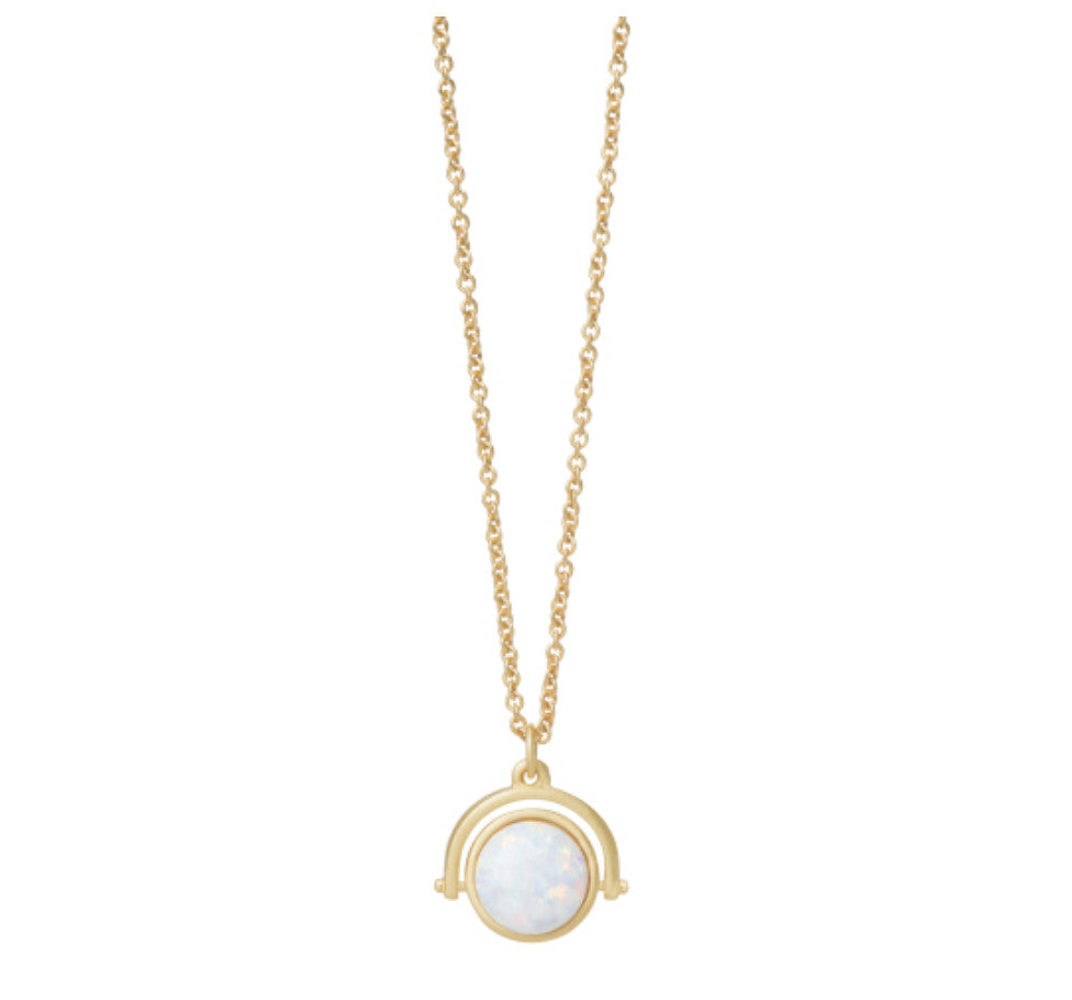 Spartina To The Moon Back Sea La Vie Necklace Gold