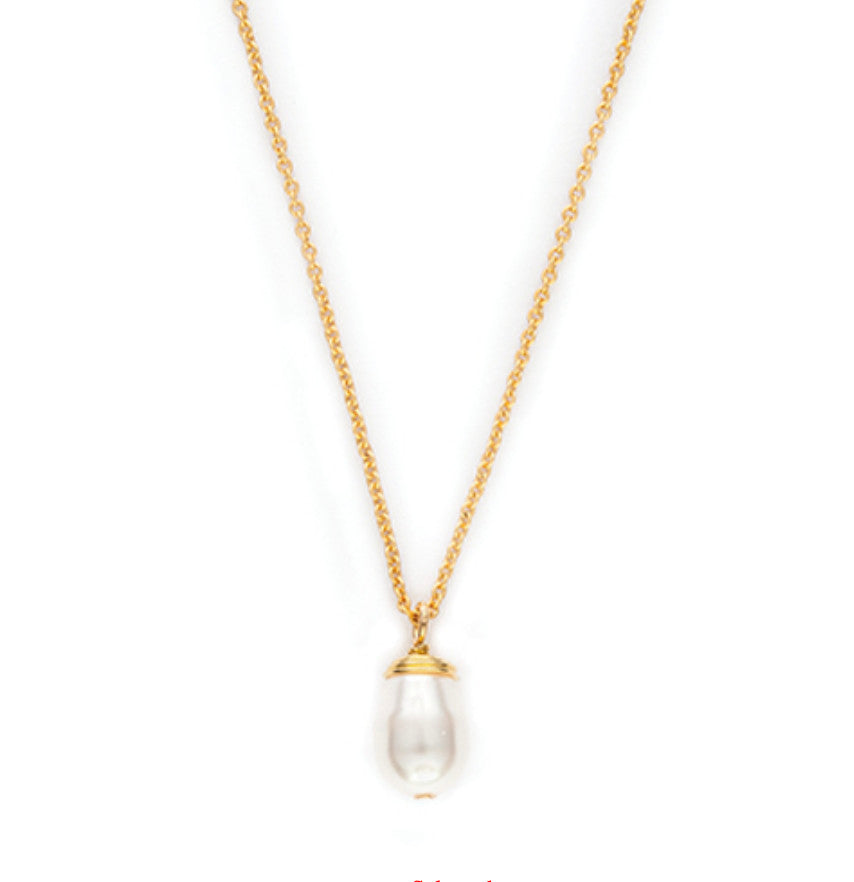 Spartina Find Peace Sea La Vie Necklace Gold