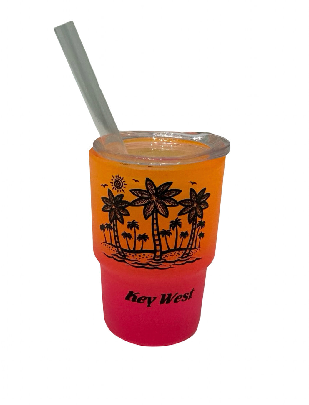 Palms & Beach  Matte Mini Tumbler Shot Glass