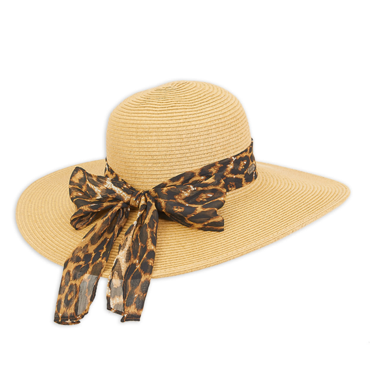 Sun 'N' Sand Ambrosia Animal Print Scarf Hat