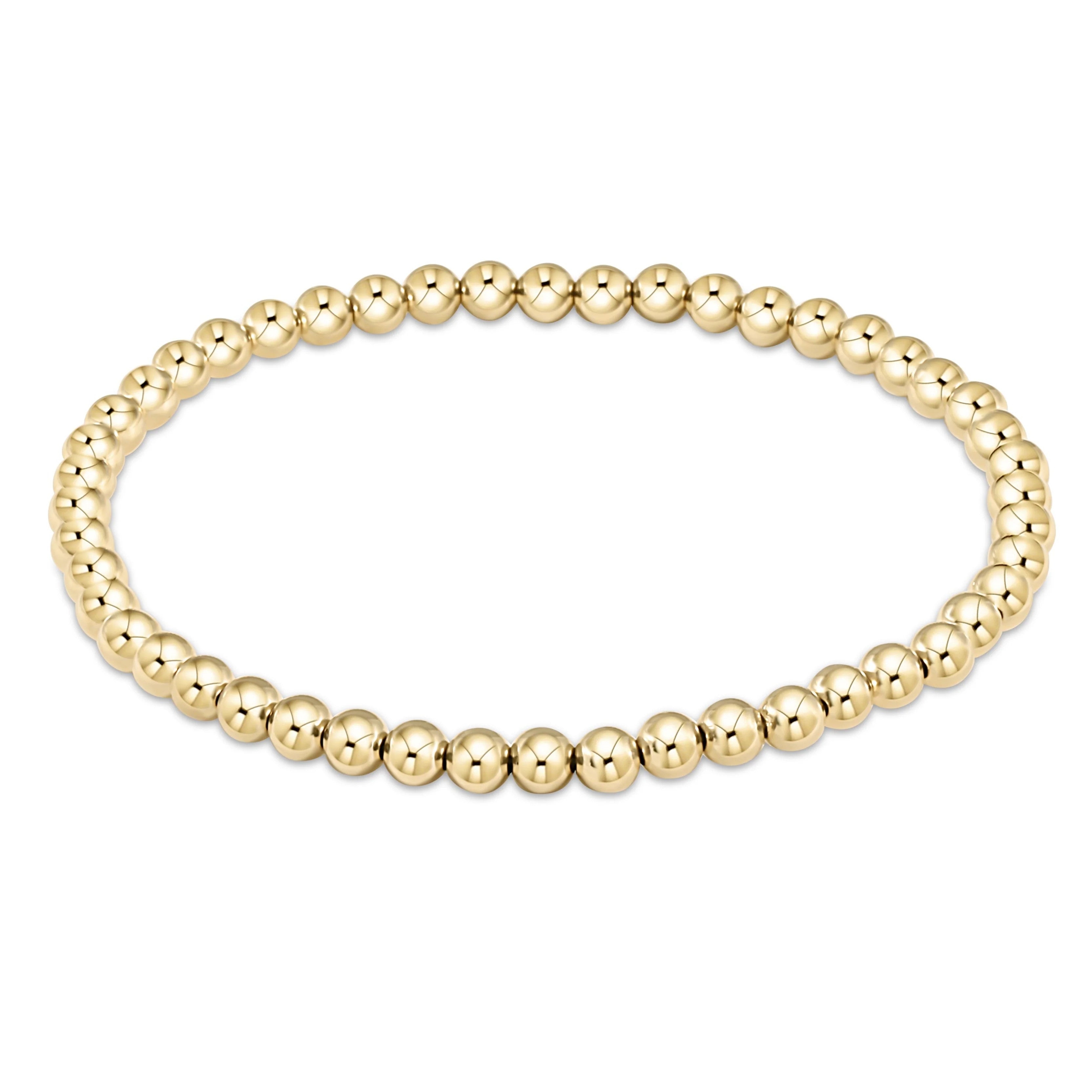 Enewton Extends Classic Gold 4mm Bead Bracelet SS'24