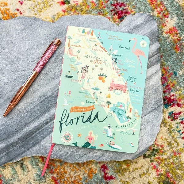 Spartina Ruled Notebook Florida