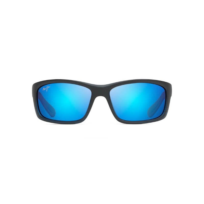 Maui Jim Kanaio Coast Blue Hawaii Lens w/ Matte Translucent Blue Frame Sunglasses