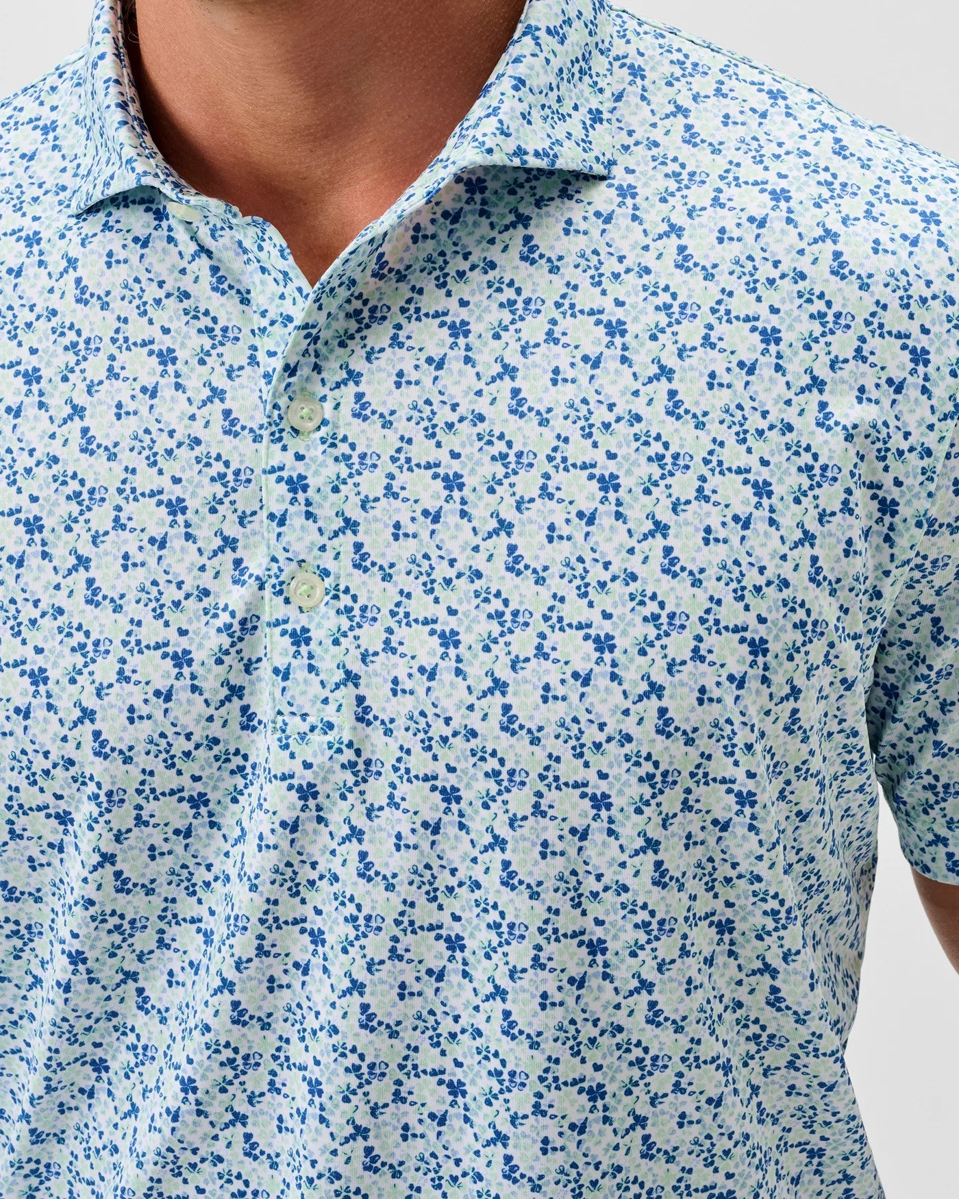 Johnnie-O Performance Jersey Charmer Polo Sound Side