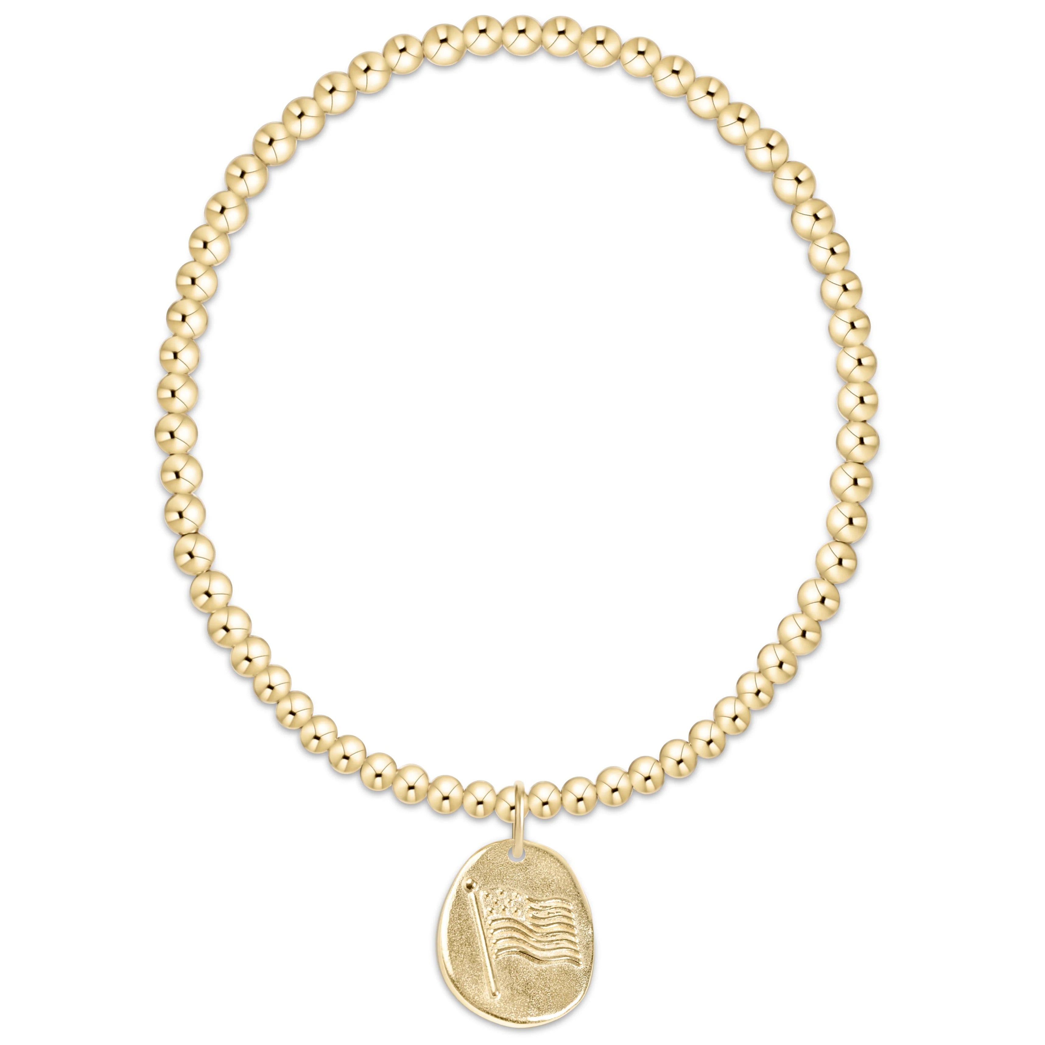 Enewton 250 Anniversary Classic Gold 3mm Bracelet Inspire America Gold