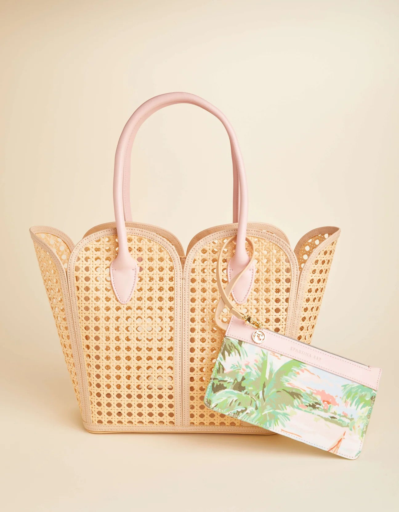 Spartina Splash Cane Small Beach Tote Bag