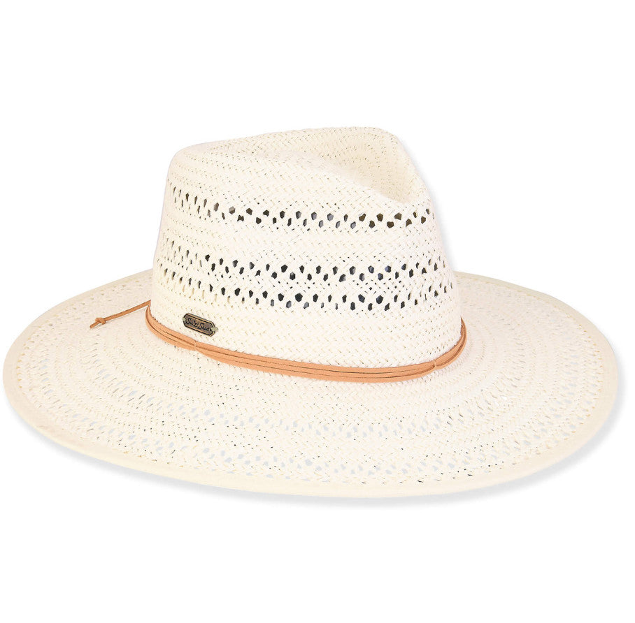 Sun 'N' Sand Ava Breezy Safari Brim 3.5' Hat