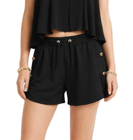 Salty Weekend Dreamcare Solid Shorts Black
