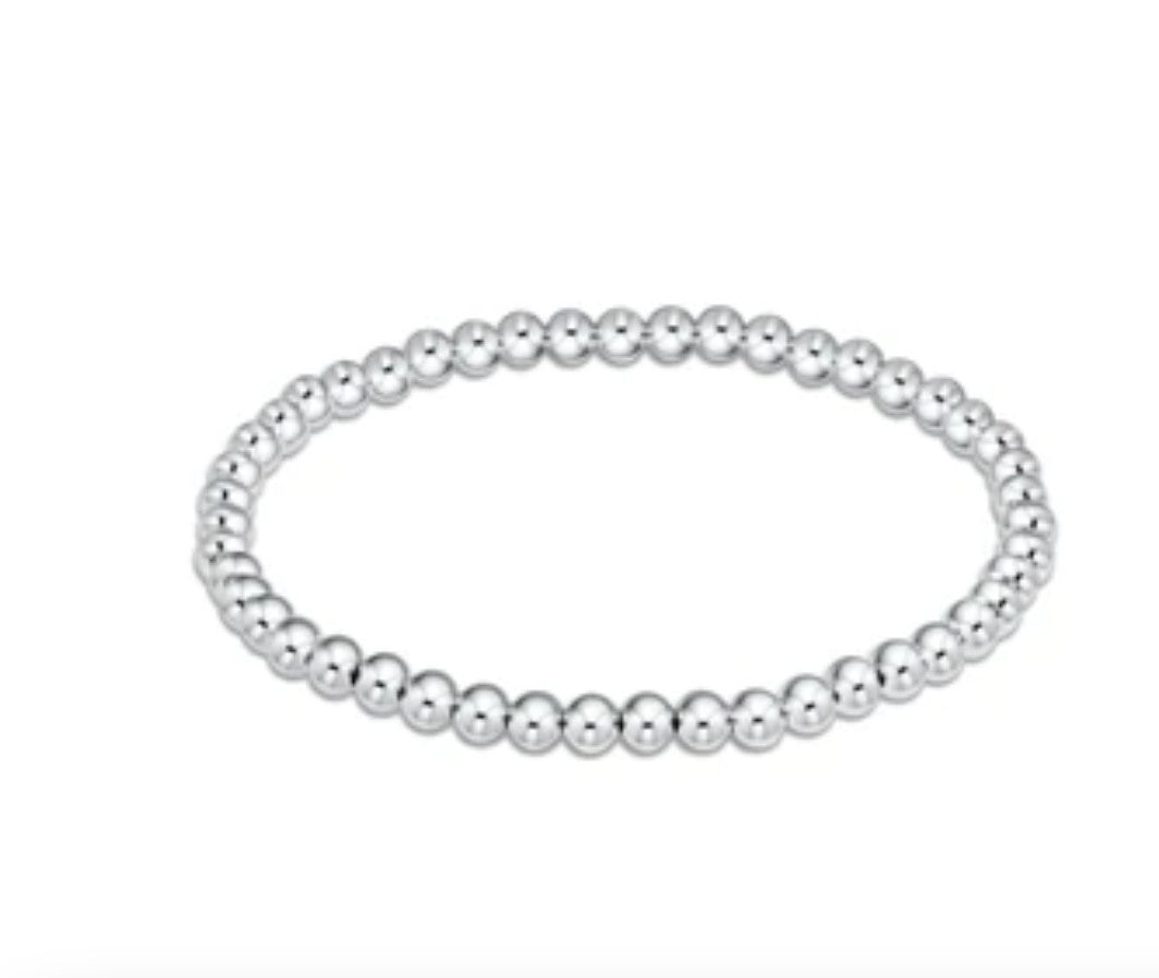 Enewton Classic Sterling Silver 4mm Bead Bracelet