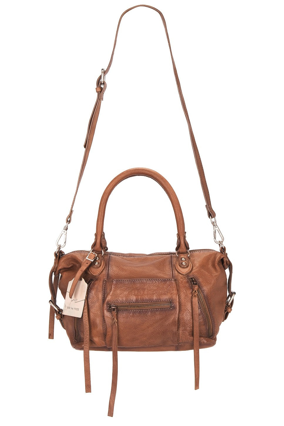 Free People WTF Baby Emerson Tote Saddle
