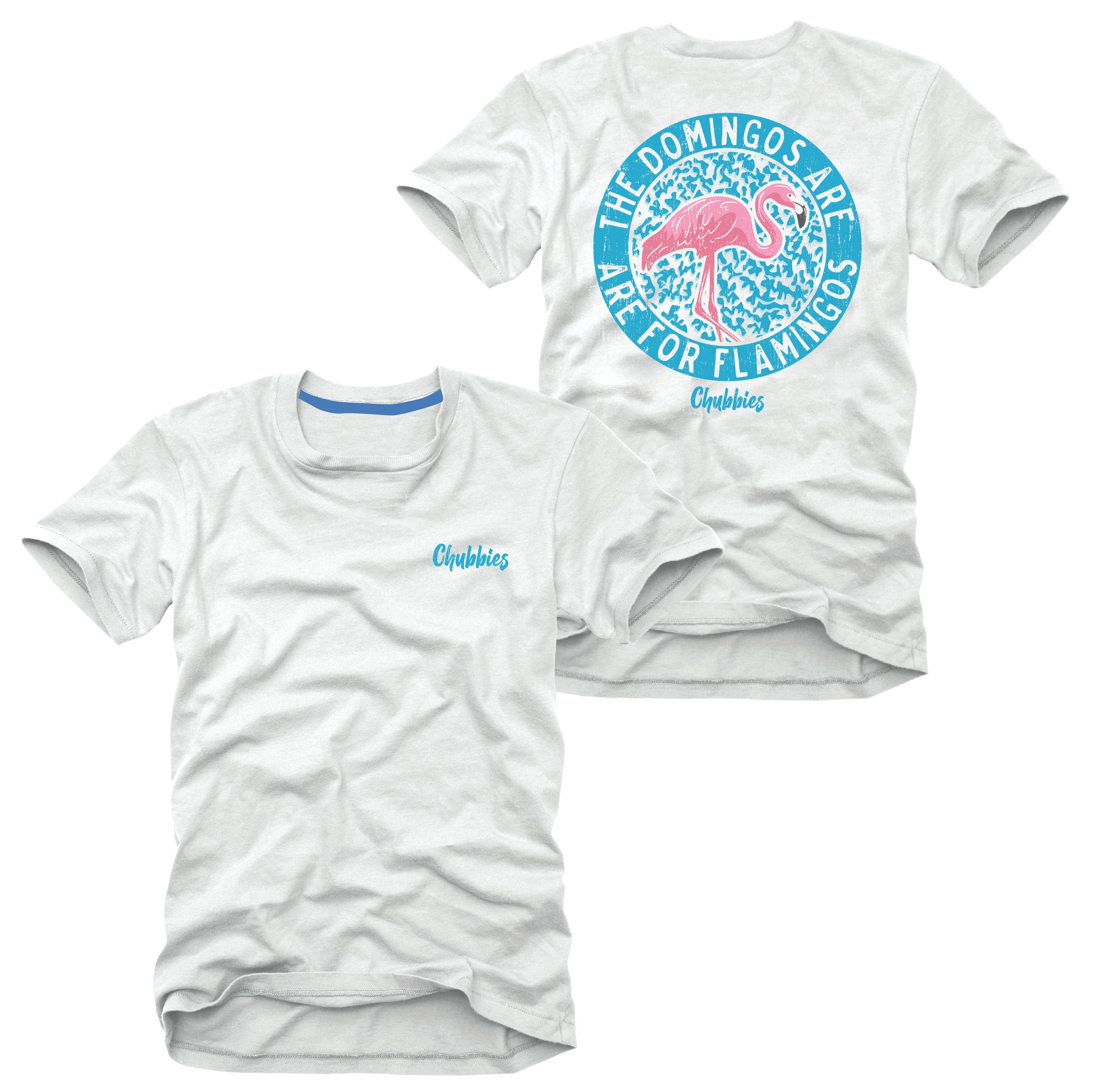 Chubbies The Domingos For Flamingo T-shirt