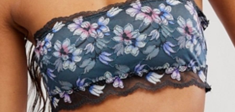 Free People Printed Lace Undie Night Bloom Combo