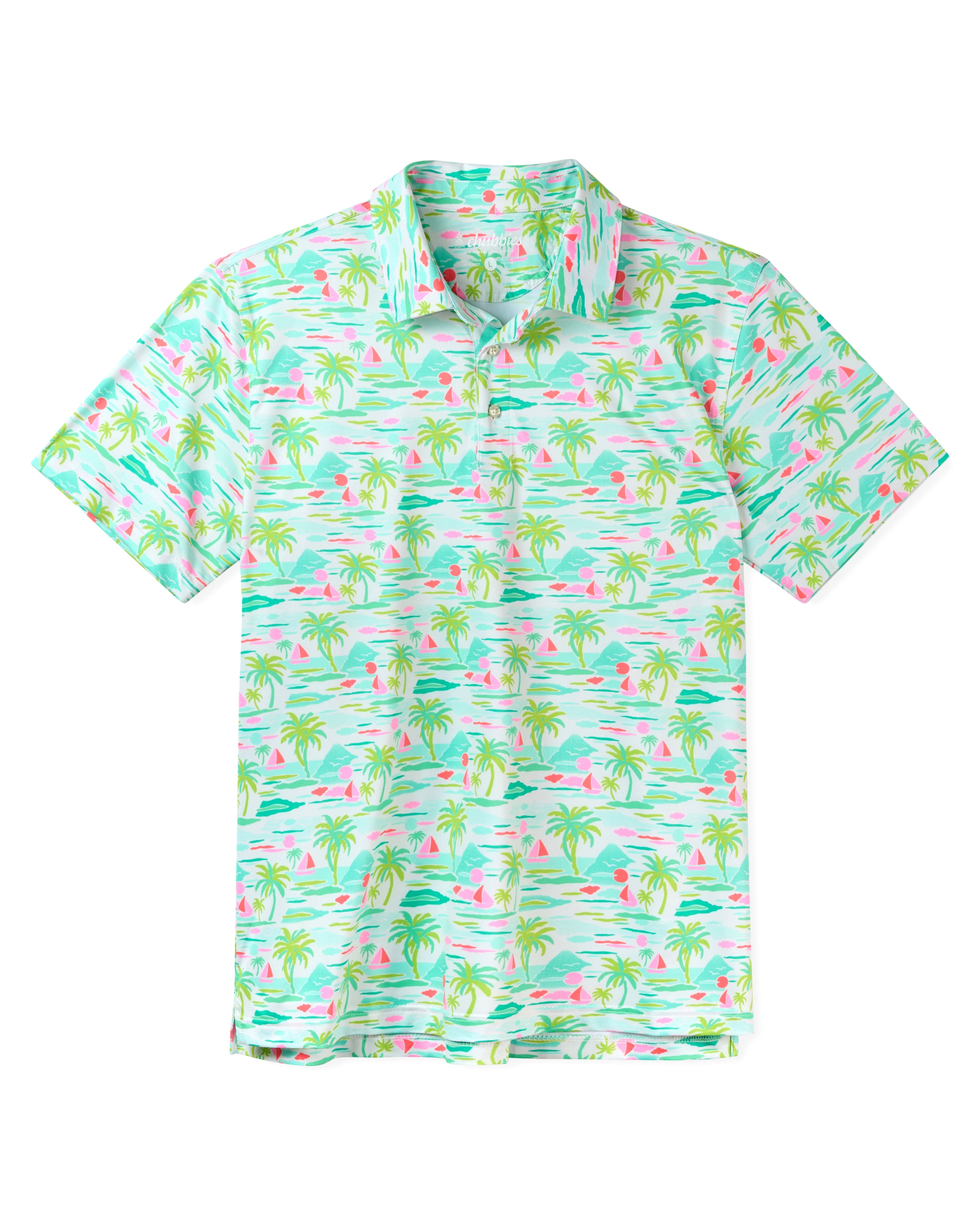 Chubbies The Island Hopper Performance Polo