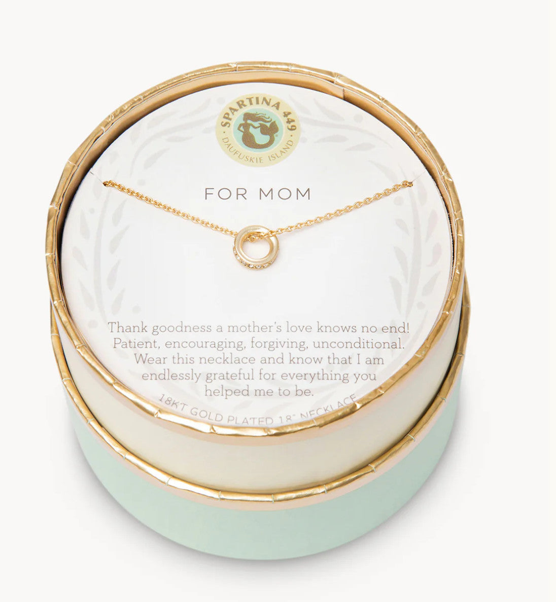 Spartina Mom Ring Sea La Vie Necklace Gold