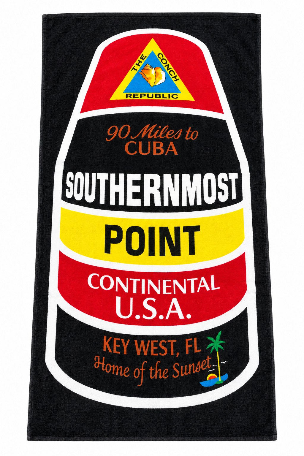 Southern Most Point Beach Towel 30x60