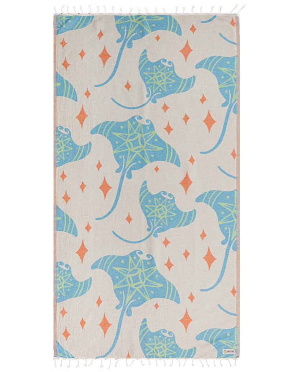 Sand Cloud Sea Devils Towel Natural