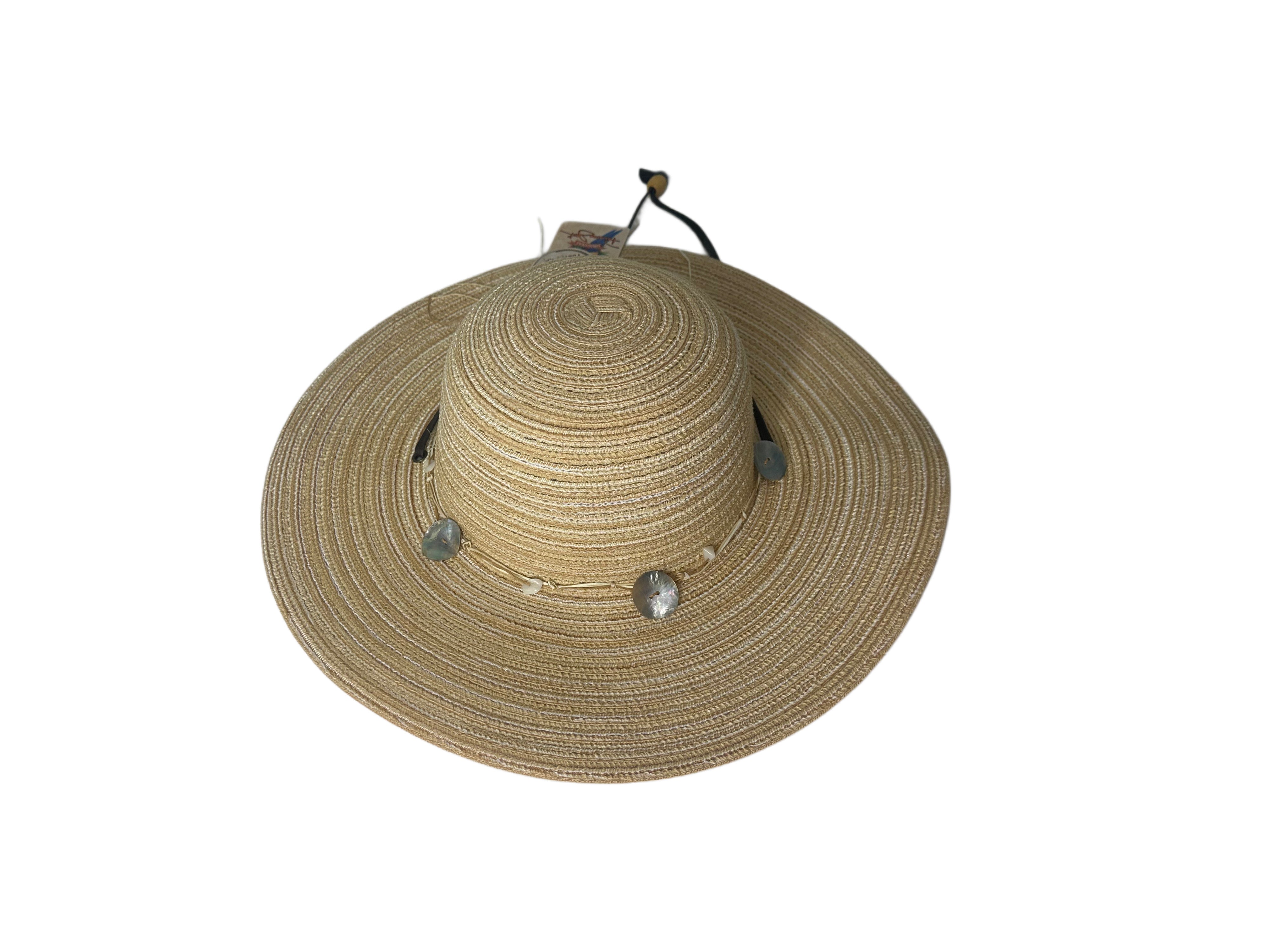 Panama Jack Lily Braided Round Crown Detail Hat