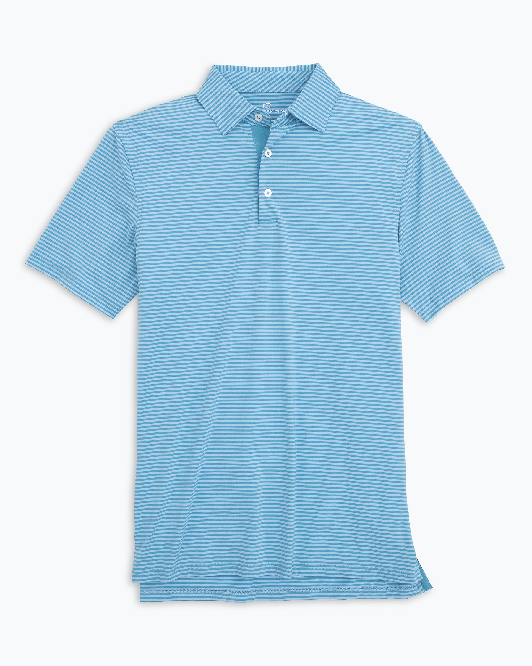 Southern Tide Brrreeze Shores Stripe Performance Polo