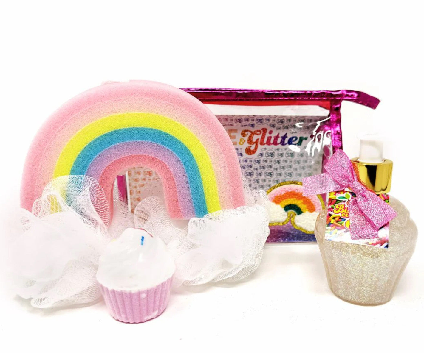 Sunshine & Glitter Rainbow Dreams Pink Gift Set