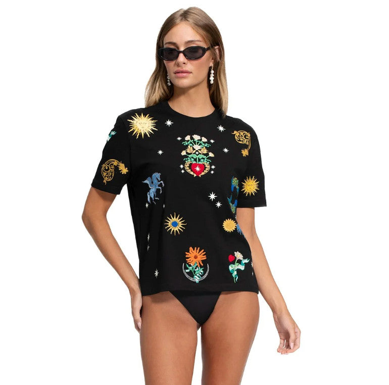 Agua Bendita Carlota Solstice Top Multi Color