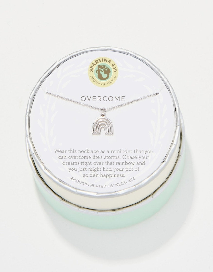 Spartina Overcome Rainbow Sea La Vie Necklace Silver