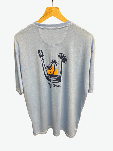 Johnnie-O Key West Margarita Beach Sunset Scene Dale 2.0 SS