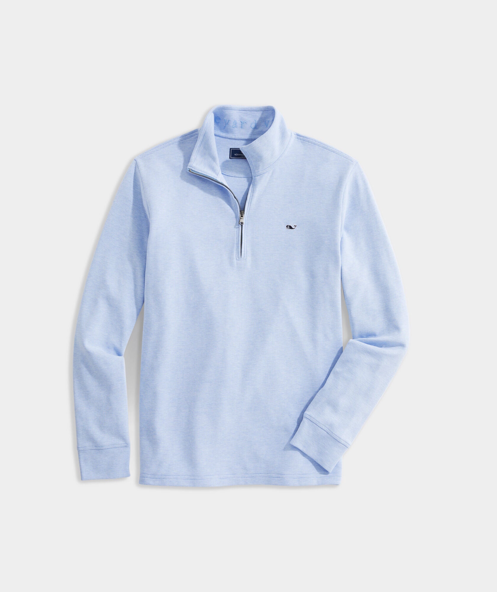 Vineyard Vines Saltwater Quarter Zip Jake Blue