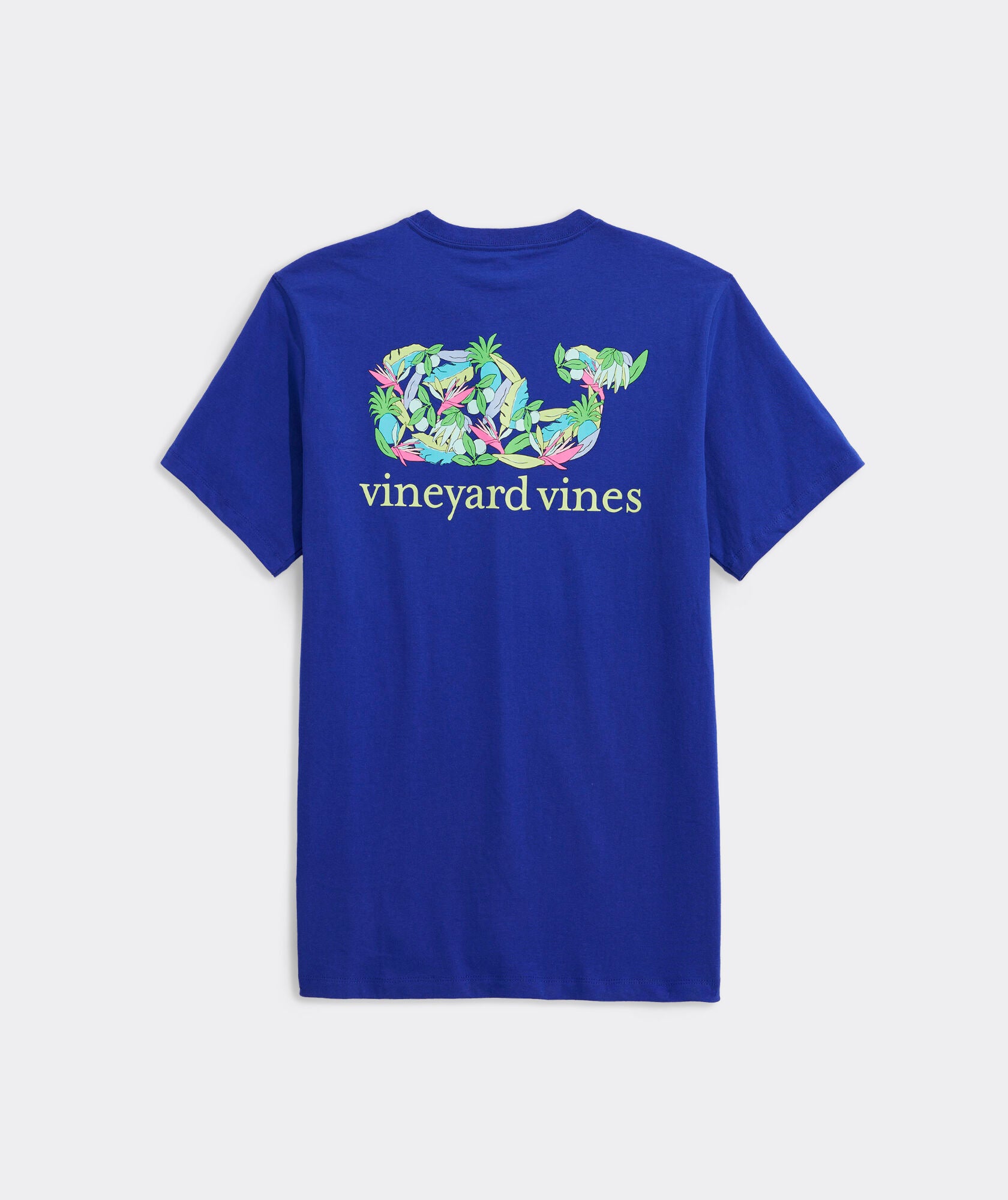 Vineyard Vines La Palmeraie Whale Pocket Tee SS