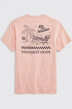 Vineyard Vines Bite Into Paradise Tee Peaches N Cream