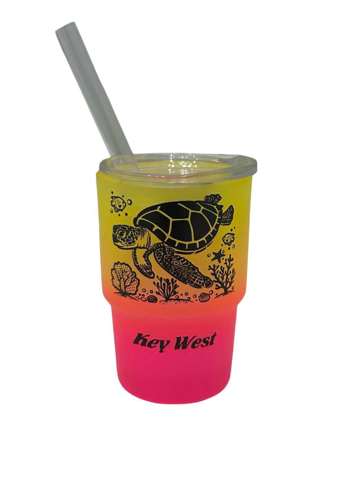Turtles & Tides Key West Matte Mini Tumbler Shot Glass
