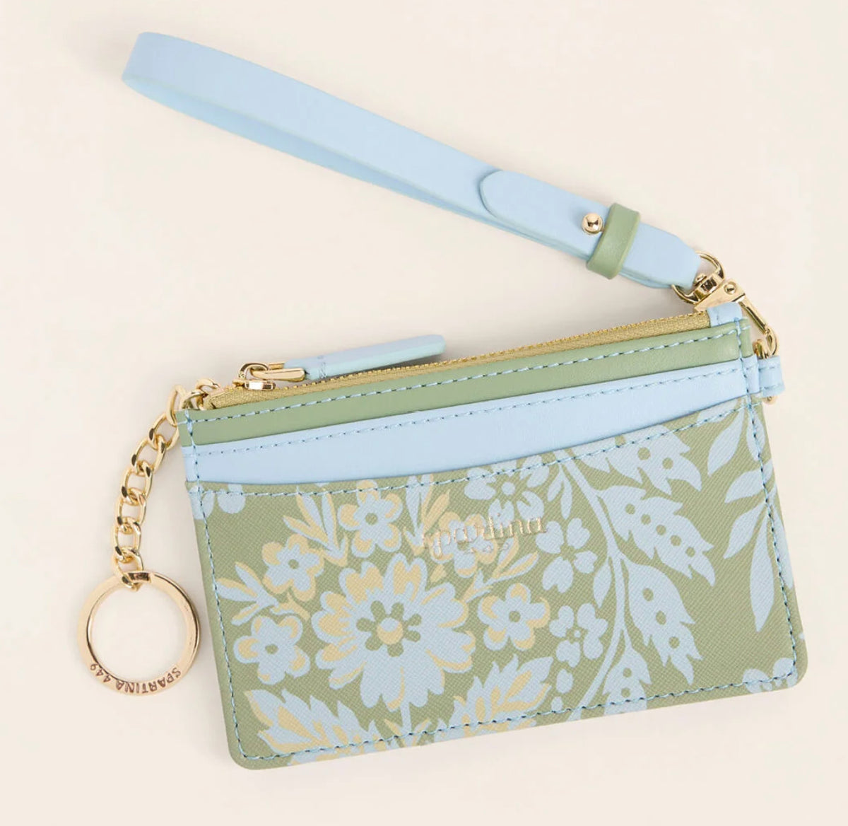 Spartina Slimcard Coinpurse Heritage Scroll