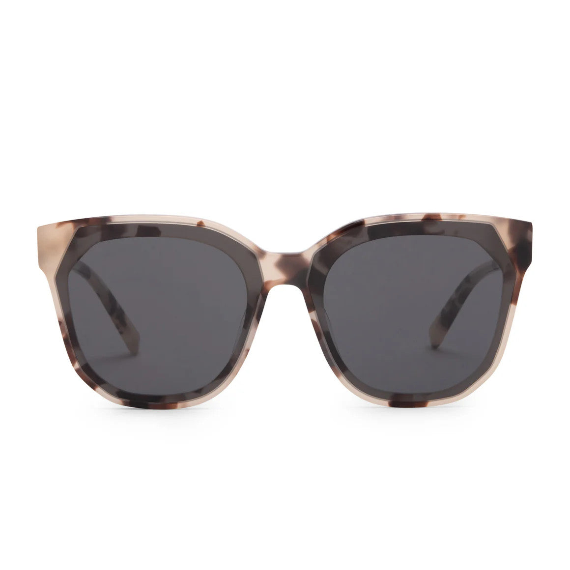 Diff Gia Cream Tortoise Frame w/ Grey Gradient Lens Sunglasses