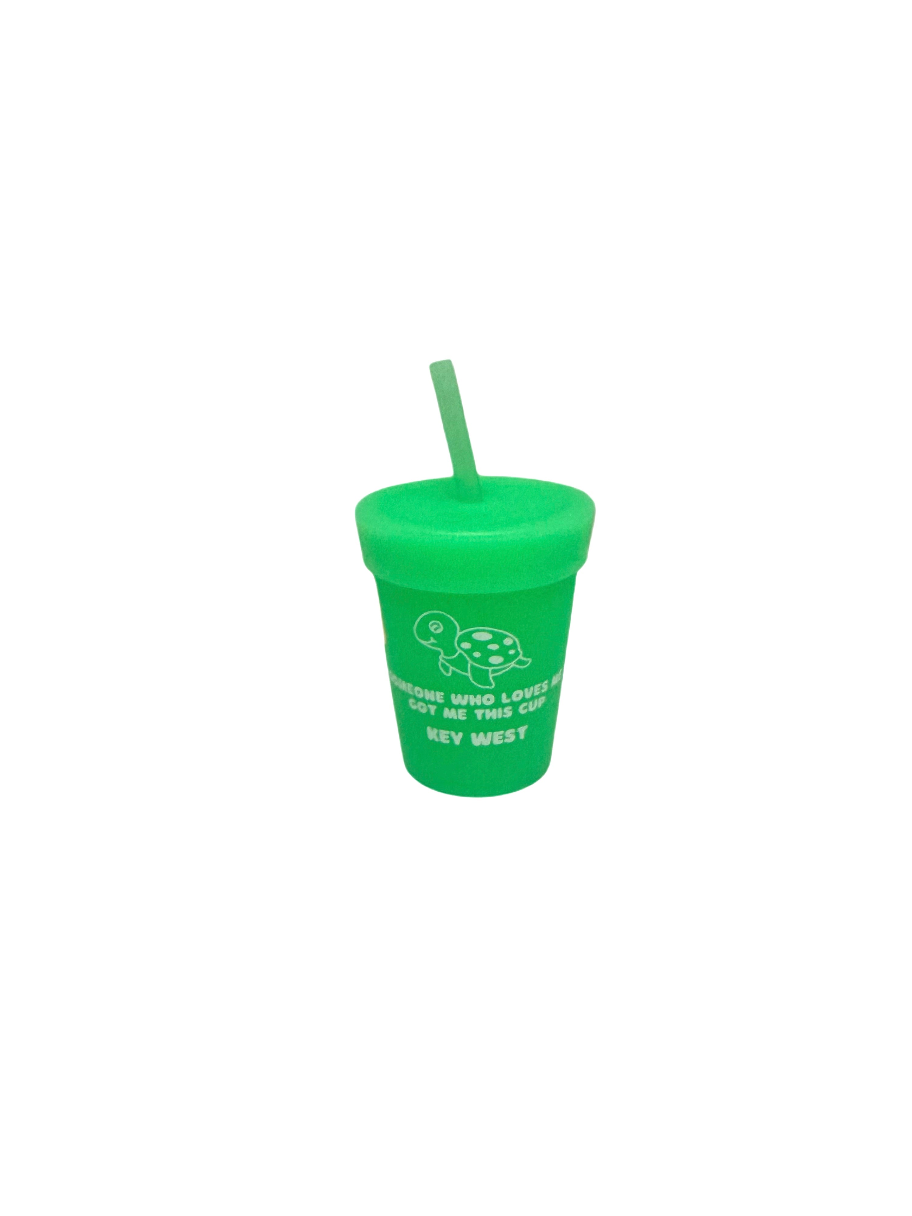 Silipint Someone Who Loves Me Straw Kids Silicone Tumbler 8oz