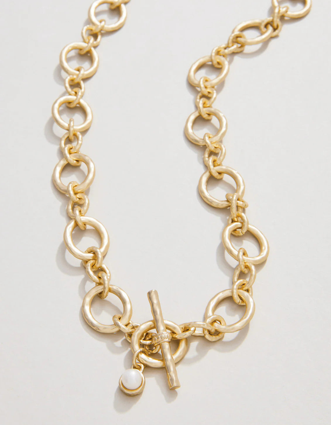 Spartina Gold DeVaul Chain Toggle Necklace Gold