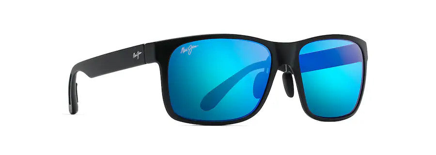 Maui Jim Red Sands Blue Hawaii Lens w/ Matte Black Frame Sunglasses