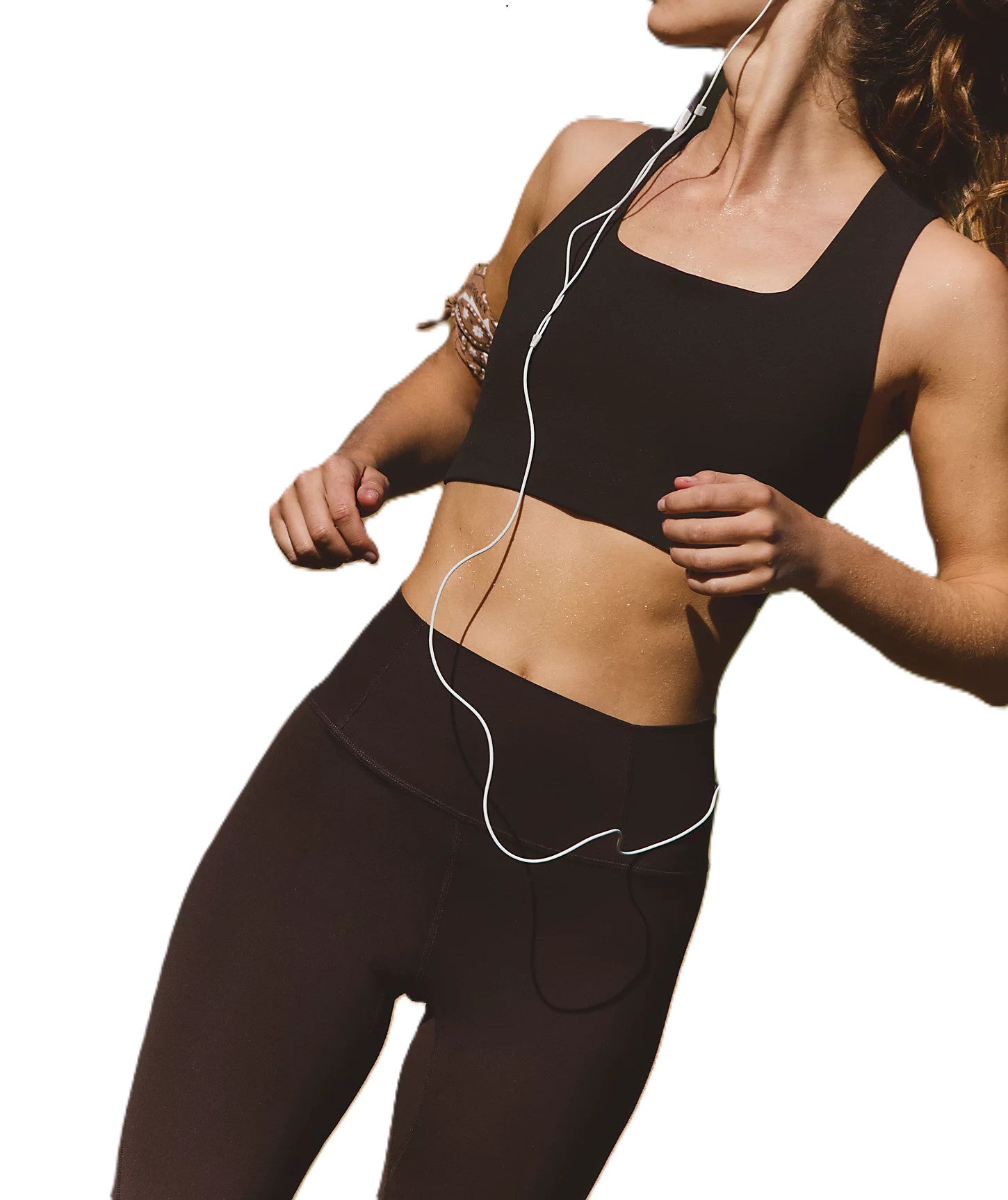 Free People Win Win Sports Bra Chocolate