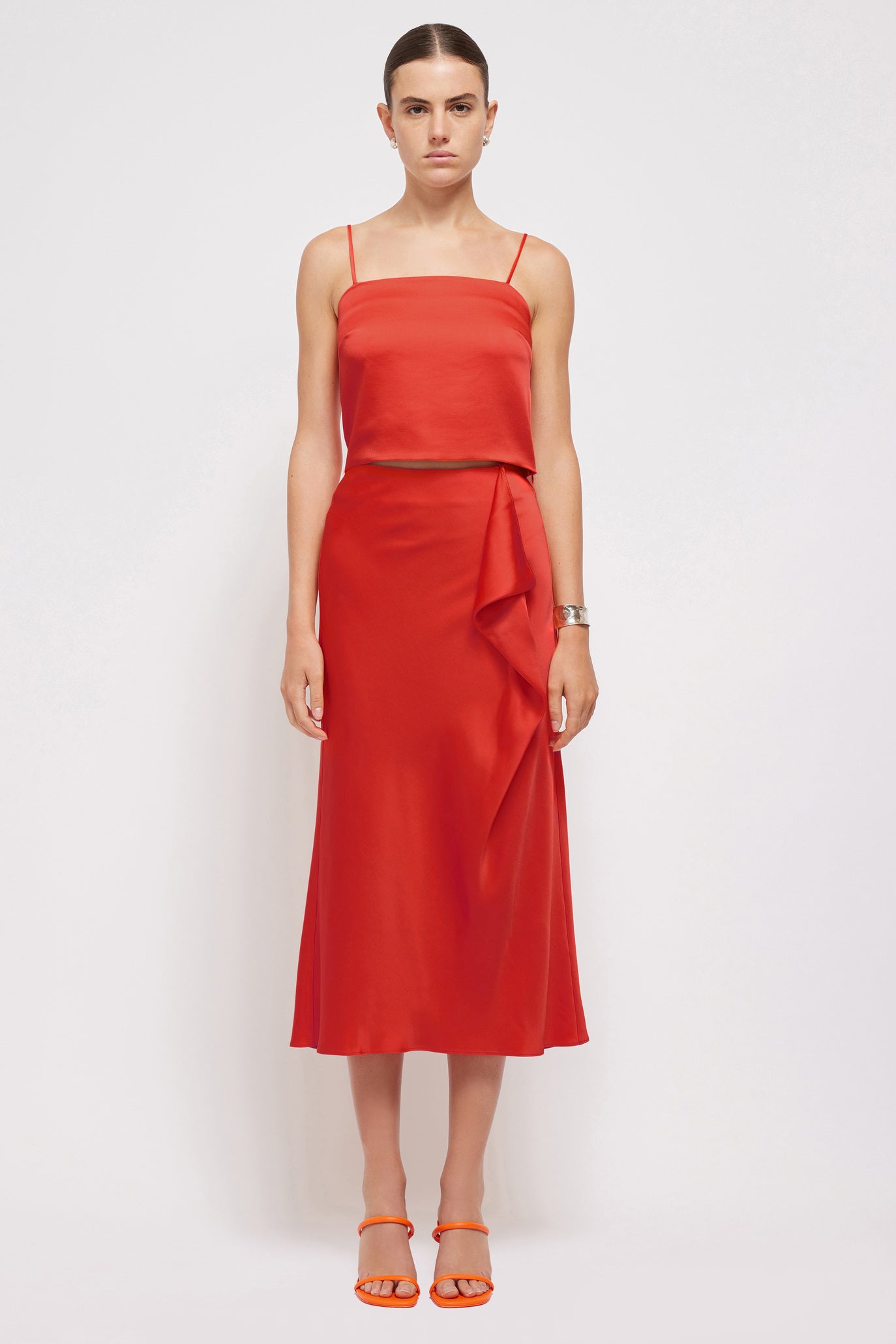 SIMKHAI Blane Midi Skirt *