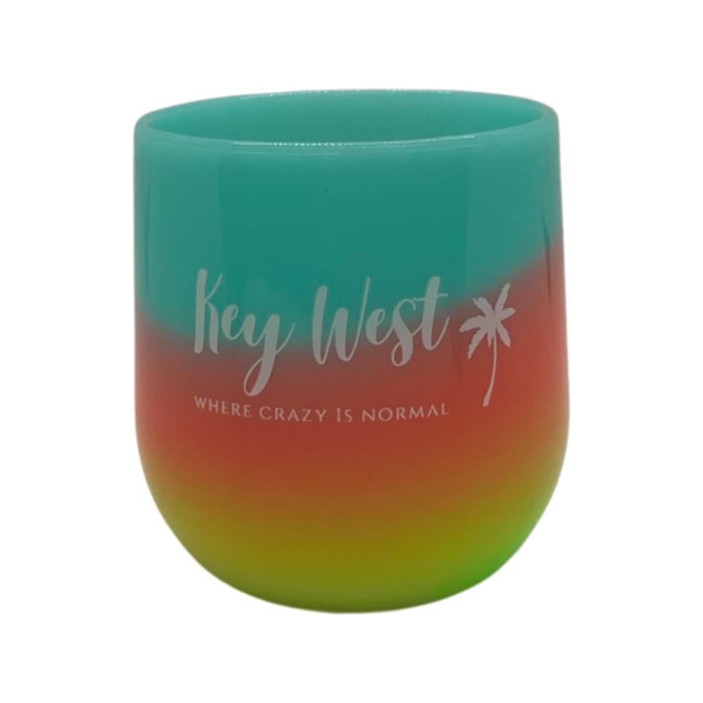 Silipint Key West Where Crazy Is Normal Silicone Wine Cup 12oz