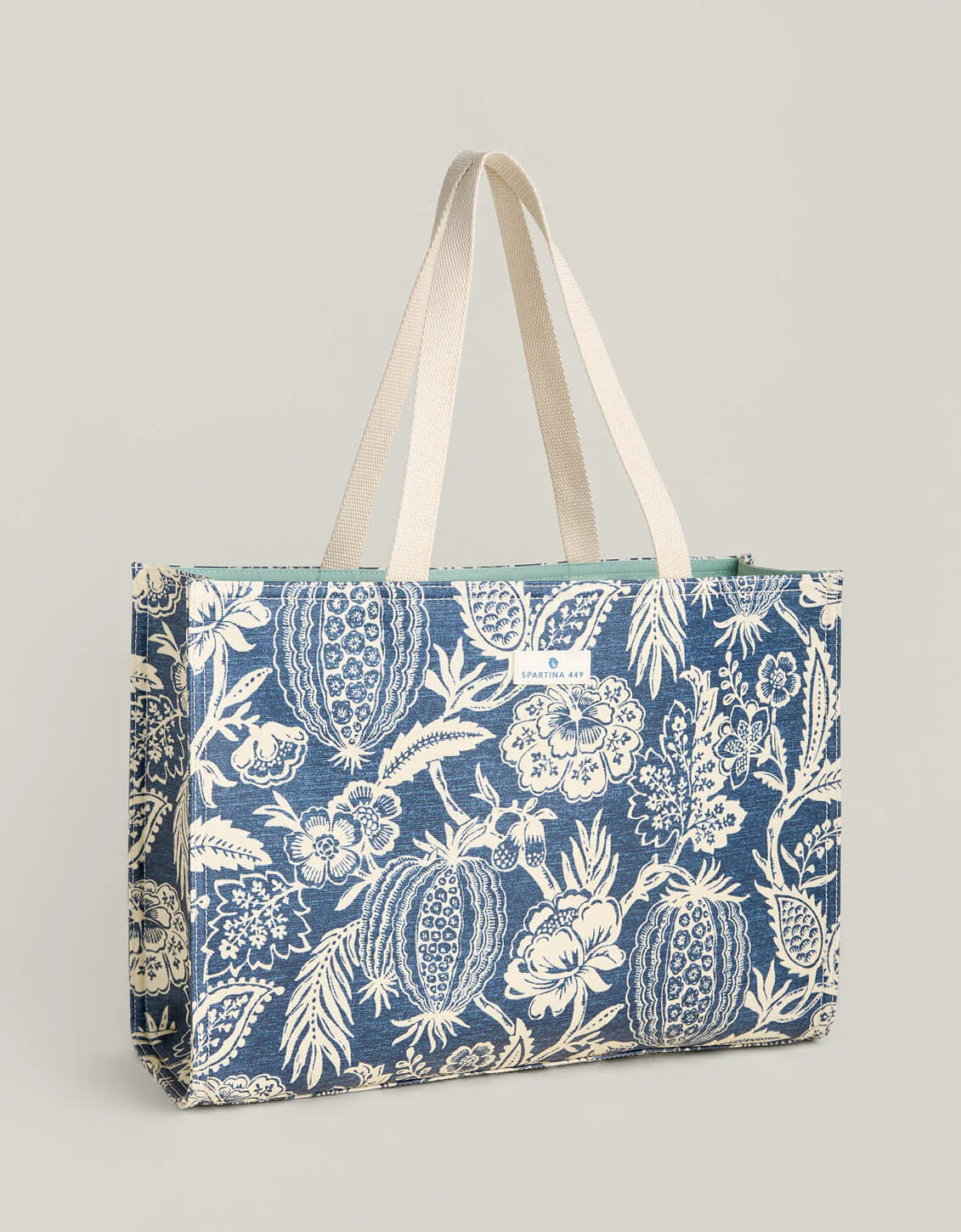 Spartina Market Tote Flagler Blue