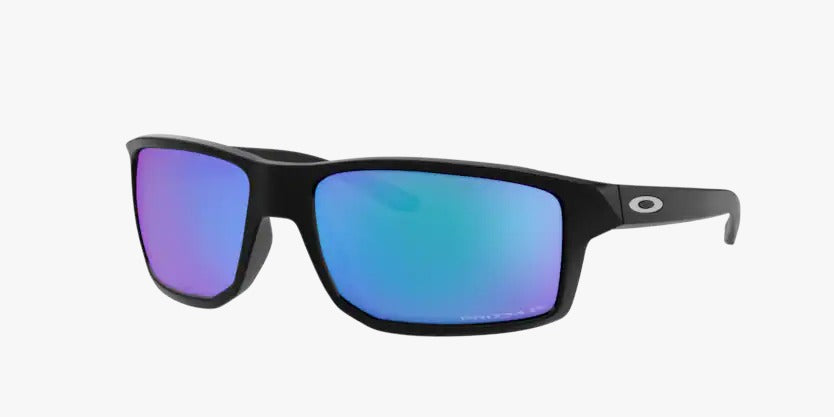 Oakley Matte Black w/ Prizm Sapphire Iridium Lens Gibston Sunglasses Polarized