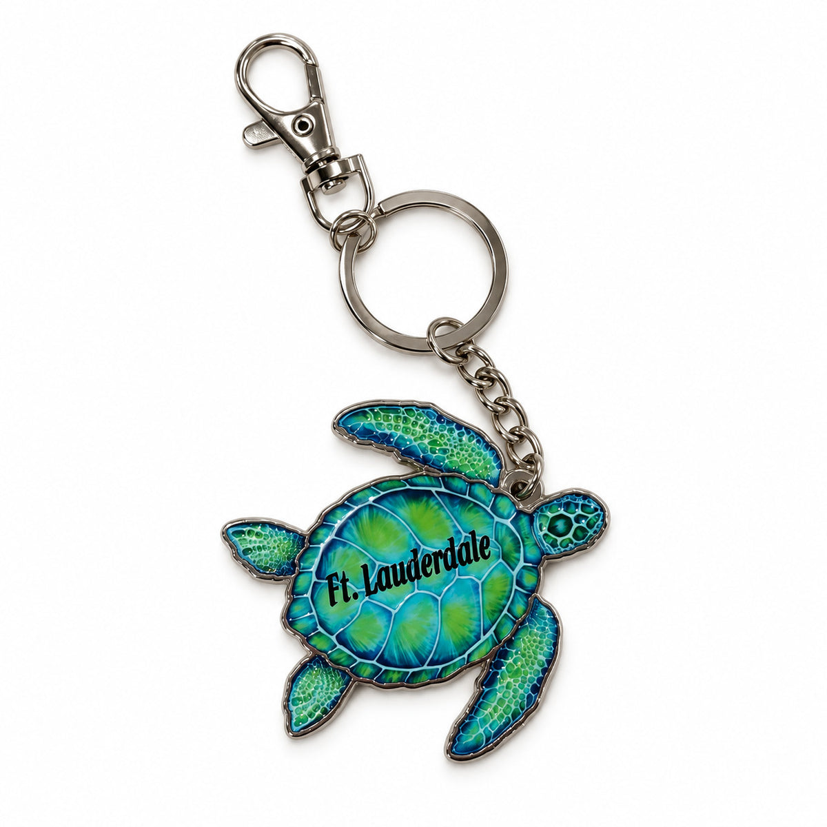 Ft. Lauderdale Sea Turtle Keychain
