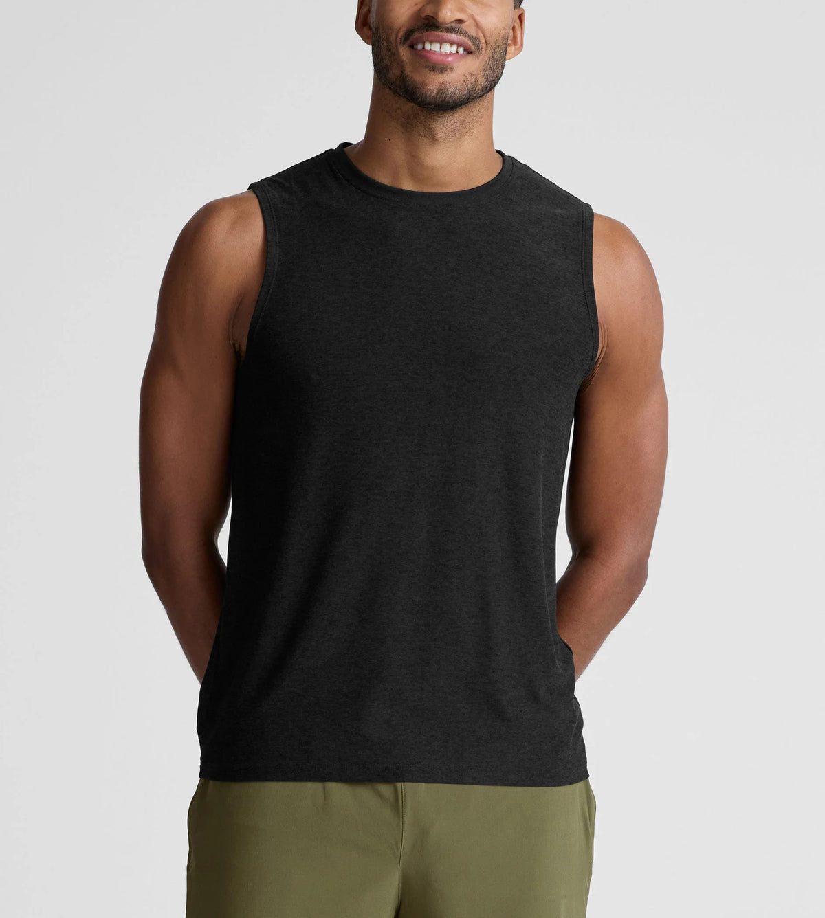 Beyond Yoga Always Beyond Muscle Tank 2 0 Darkest Night