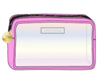 Stoney Clover Clear Front Small Pouch Bright Pink