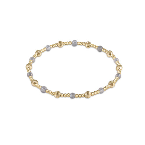 ENewton Dignity Sincerity Pattern 4mm Bead Bracelet