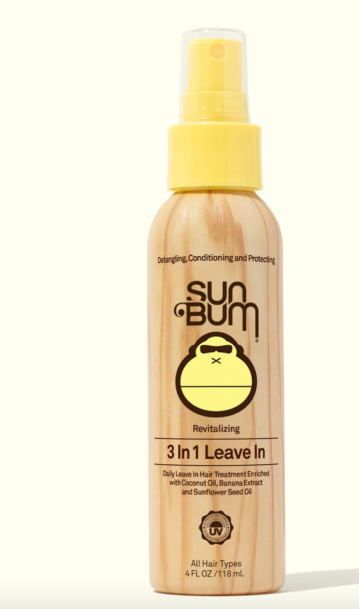Sun Bum Revitalizing 3 in 1 Leave in Conditioner 4 oz.