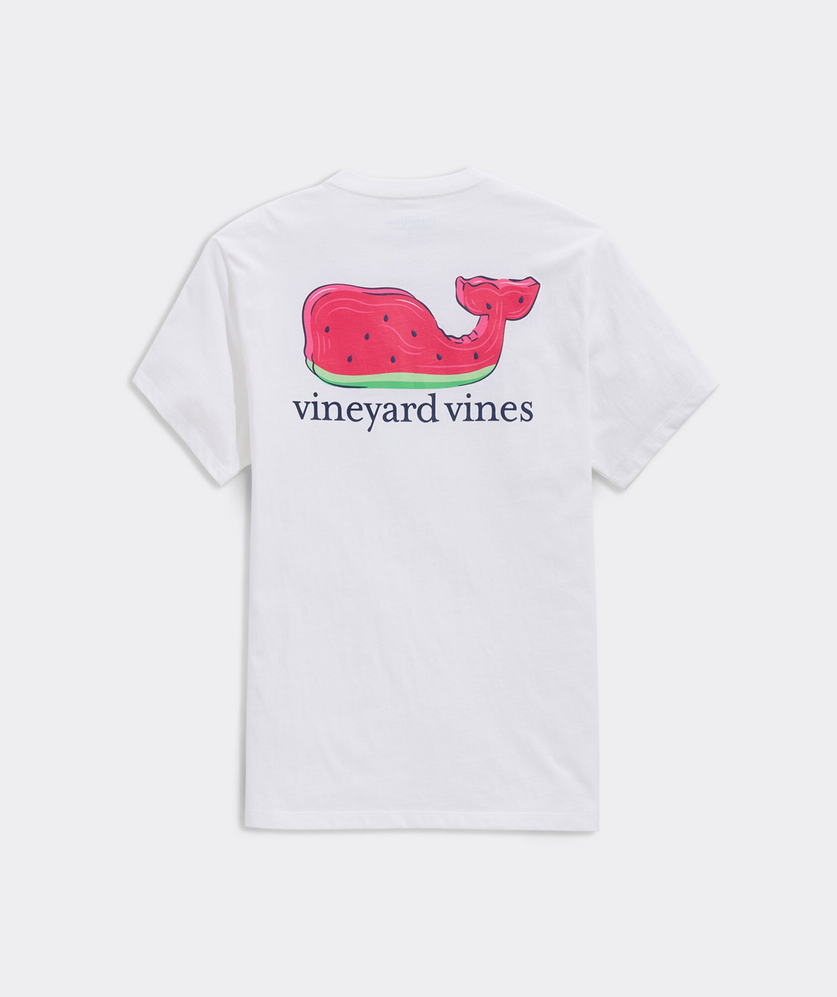 Vineyard Vines Watermelon Whale Pocket Tee SS
