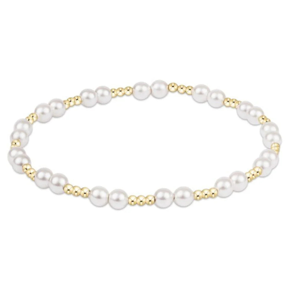 Enewton Together 4mm Bead Bracelet Pearl