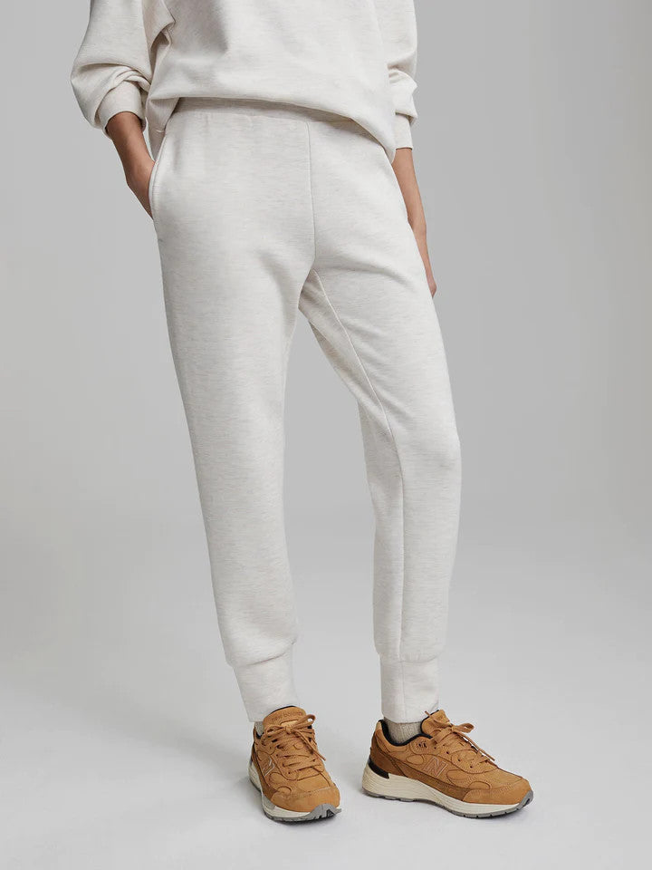 VARLEY The Slim Cuff Pant 27.5" Ivory Marl