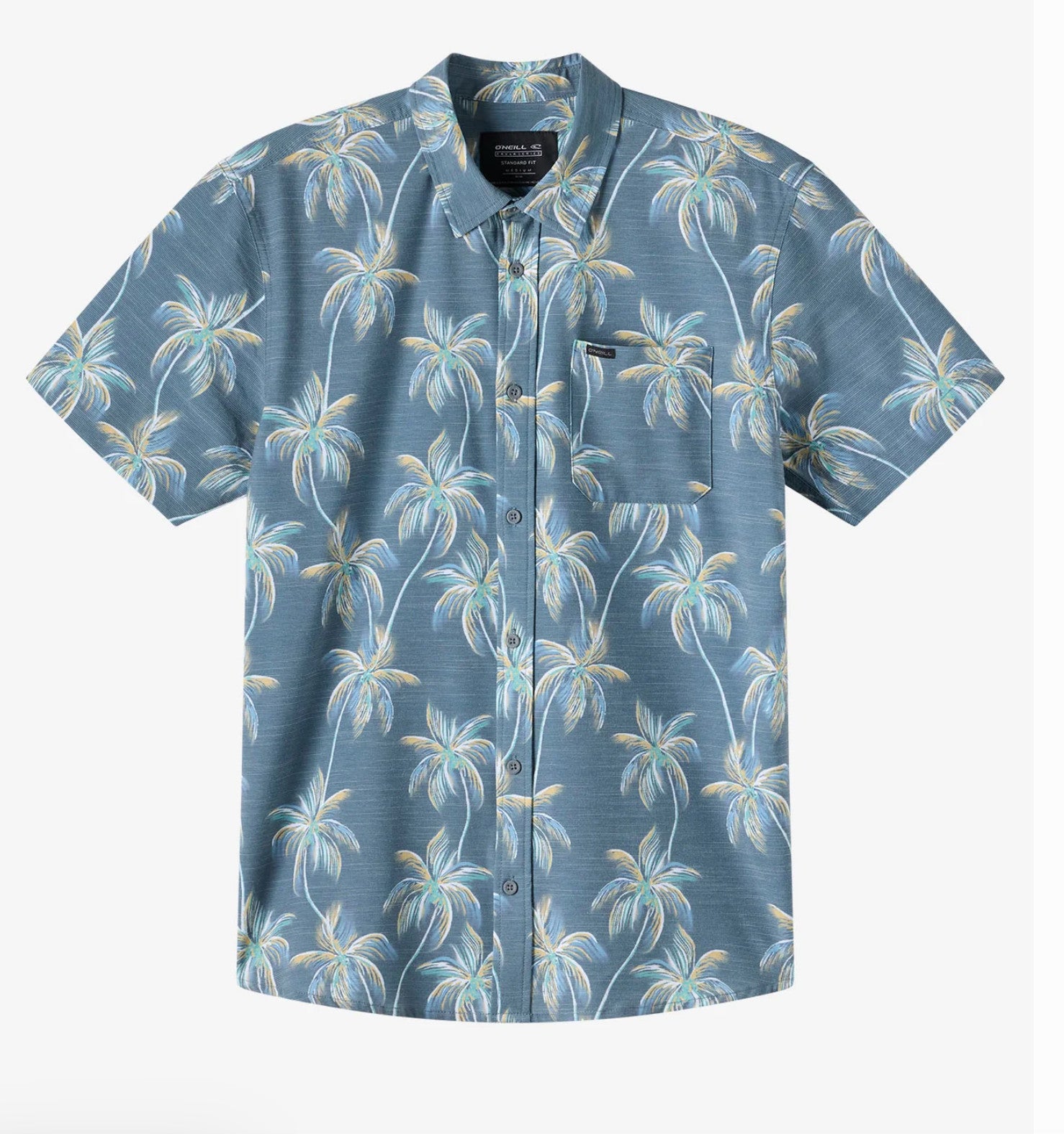 O'Neill Traveler UPF Traverse Slub Shirt SS Dark Slate