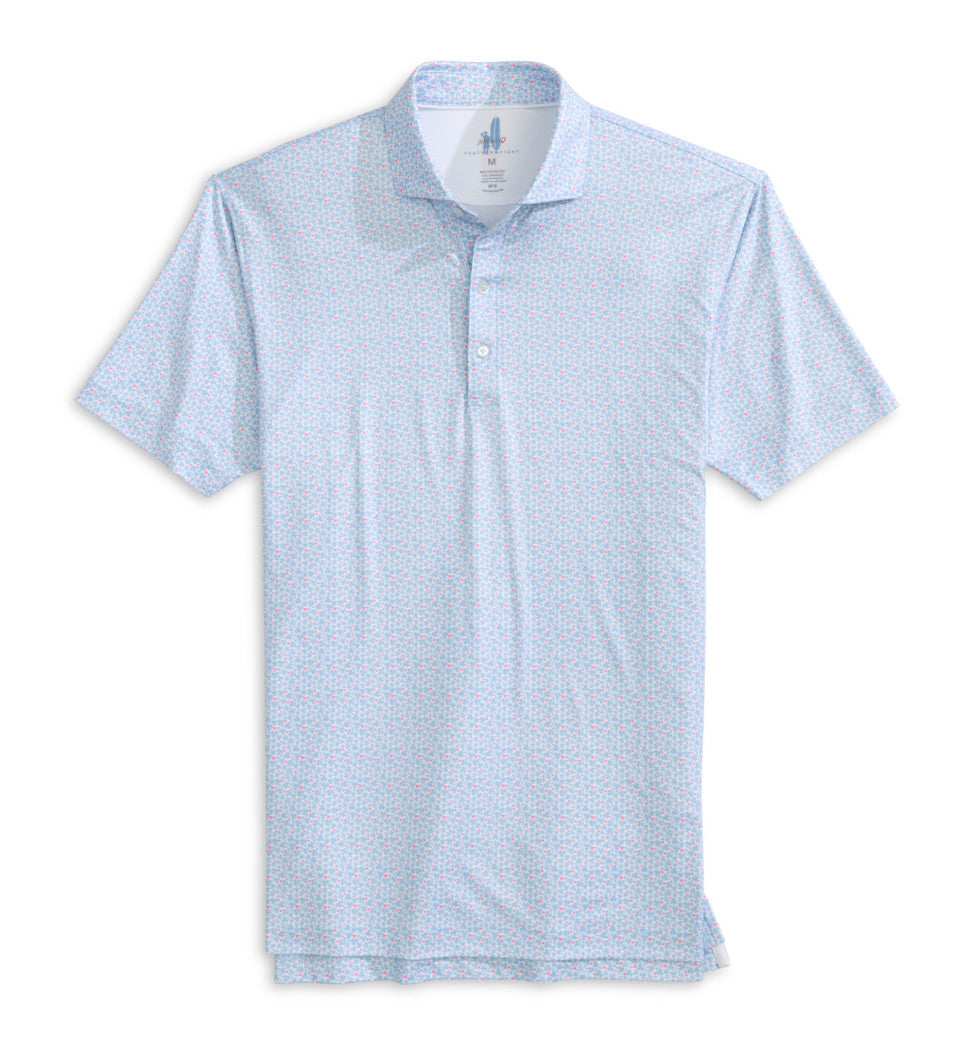 Johnnie-O Four Leaf Performance Jersey Polo Kona